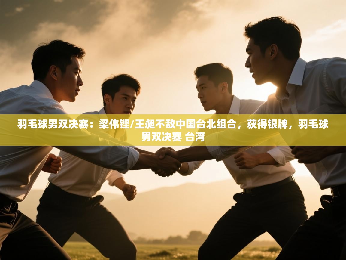 羽毛球男双决赛：梁伟铿/王昶不敌中国台北组合，获得银牌，羽毛球男双决赛 台湾